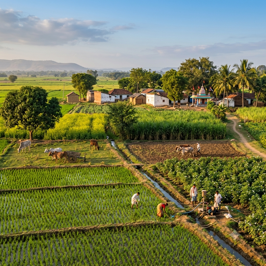 Is There Farmland in India? Agriculture Overview