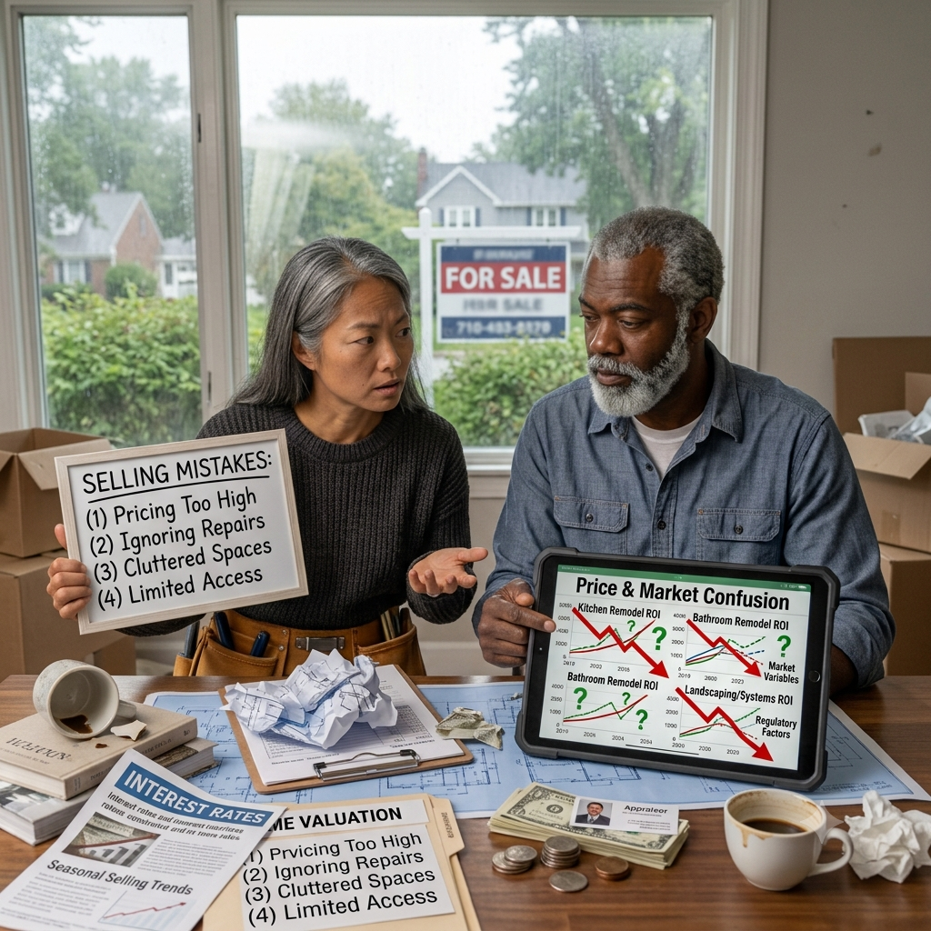 Mistakes to Avoid When Selling Your Home