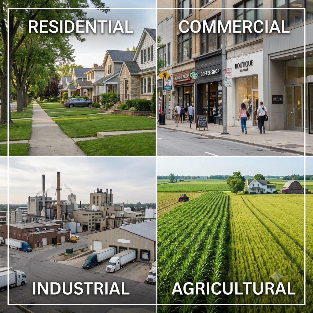 What Are the Four Types of Land? Complete Guide