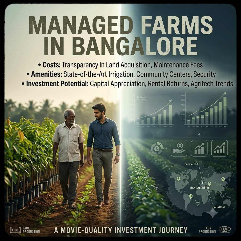 Managed Farms in Bangalore: Costs, Amenities & Investment