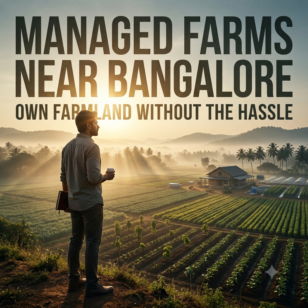 Managed Farms Near Bangalore | Own & Invest | Krishi Kushi Farms