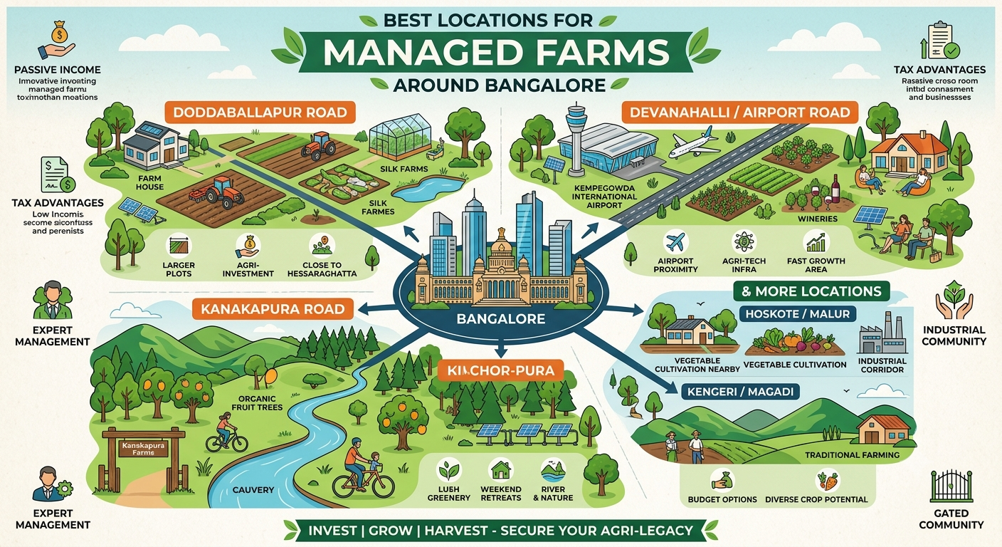 Best Managed Farm Locations Around Bangalore in 2026