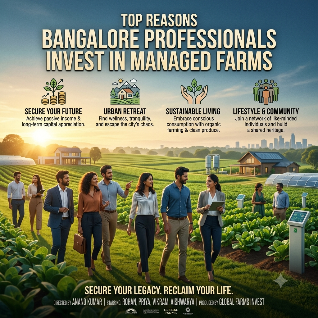 Top Reasons Bangalore Professionals Invest in Managed Farms