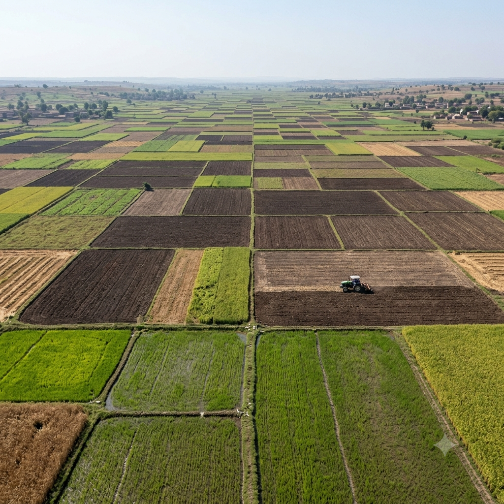 Net Sown Area & Agricultural Land Statistics in India