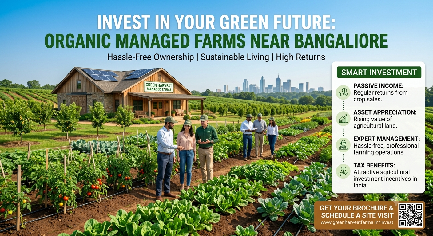 Organic Managed Farms Near Bangalore | Smart Investment