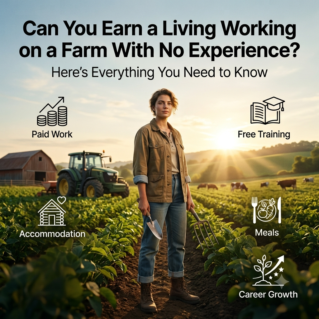Can You Get Paid to Work on a Farm With No Experience? A Complete Beginner's Guide